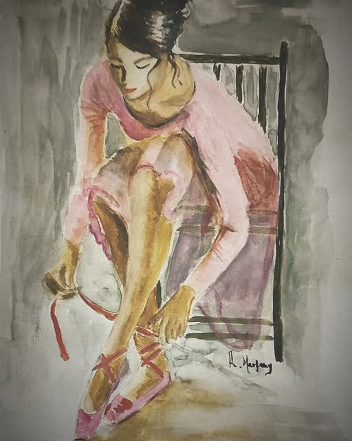 Bailarina, obra de Adela Marfany